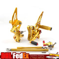 Rearset Rear Set for Ducati 848 1098 1098S 1098R 1198 (2008–2015) Gold