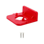12V Wall Rack Holder for Power Tool Batteries (ABS Mount with Screws)