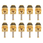 10X A/C Schrader Valve Core for Ford GM Chrysler (59356, 10245619)