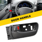 Front Left Door Handle for Toyota Sienna (2004–2010) - Gray