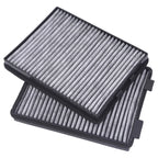 2X Activated Carbon Cabin Air Filter for BMW 525i 530i 528i 540i M5 (2001–2003)