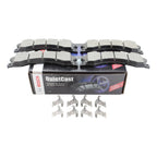 Set of 4 Bosch QuietCast Ceramic Brake Pads for Chevrolet GMC Nissan