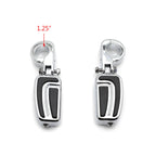 AirFlow Foot Pegs 1.25" for Harley Softail Glide Road King CVO Street Glide