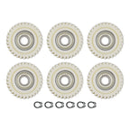 Set of 6 Nylon and Steel Gears for EBike Hub Motors