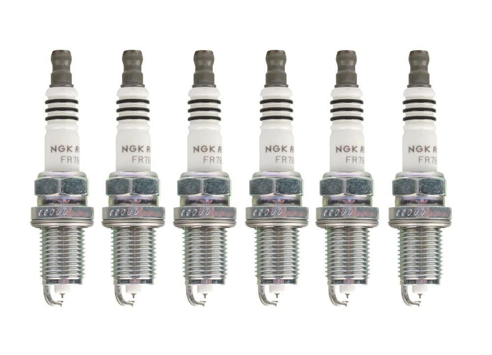 Set of 6 NGK Ruthenium HX Spark Plugs for Audi A4 A6 Quattro (2005–2011)
