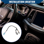 Set of 1 Adapter Wiring Harness Switch Connector for Chrysler Dodge Ram