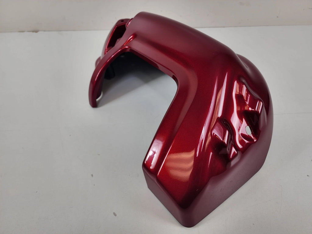 Lower Left Leg Fairing Cap for Harley Touring (1983–2013) Ember Red Sunglo