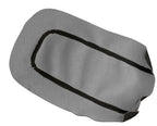 Leather Console Lid Armrest Cover for Mitsubishi Eclipse (2006–2012) Red Stitch