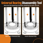 3-Jaw Bearing Puller Tool for Automotive Applications