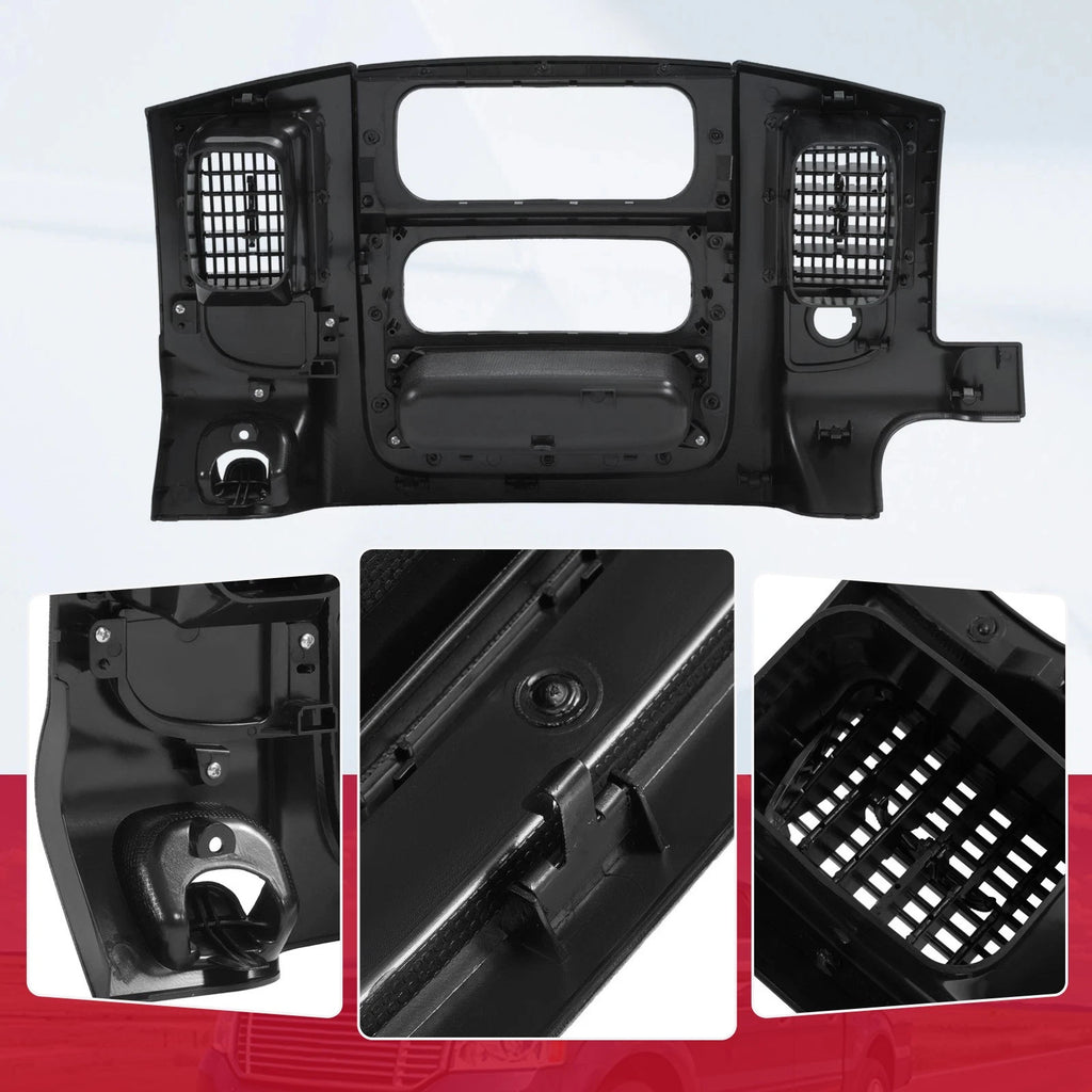 Center Dash Radio Bezel Trim Panel for Dodge Ram 1500 2500 (2002-2005)