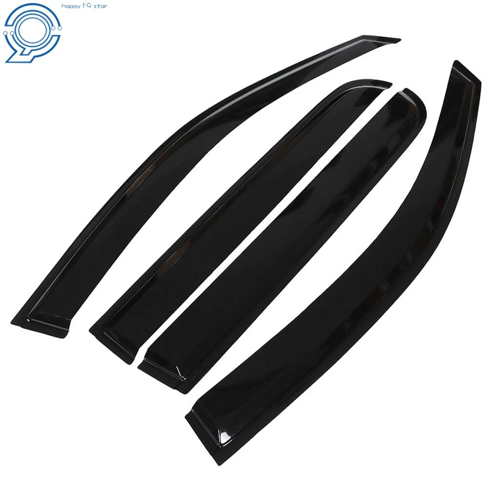 Set of 4 Window Visors for Toyota Hilux (2005–2015)