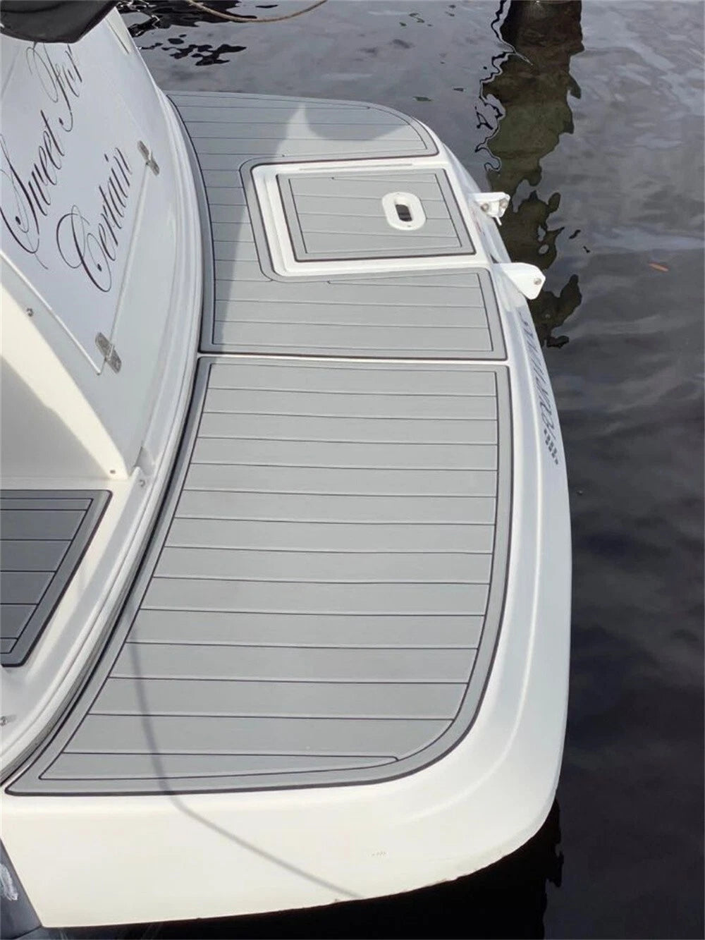 EVA Foam Teak Flooring Mat for Four Winns 268 Vista Cruiser (2003)