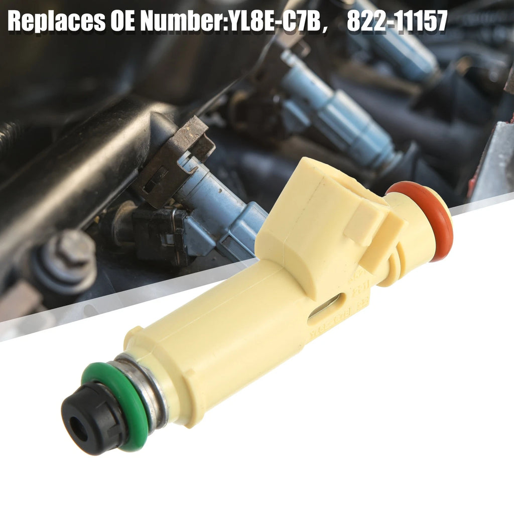 6Pcs Fuel Injector Nozzle 195500-3521 for Ford Escape 2.0L 3.0L (2001–2003)
