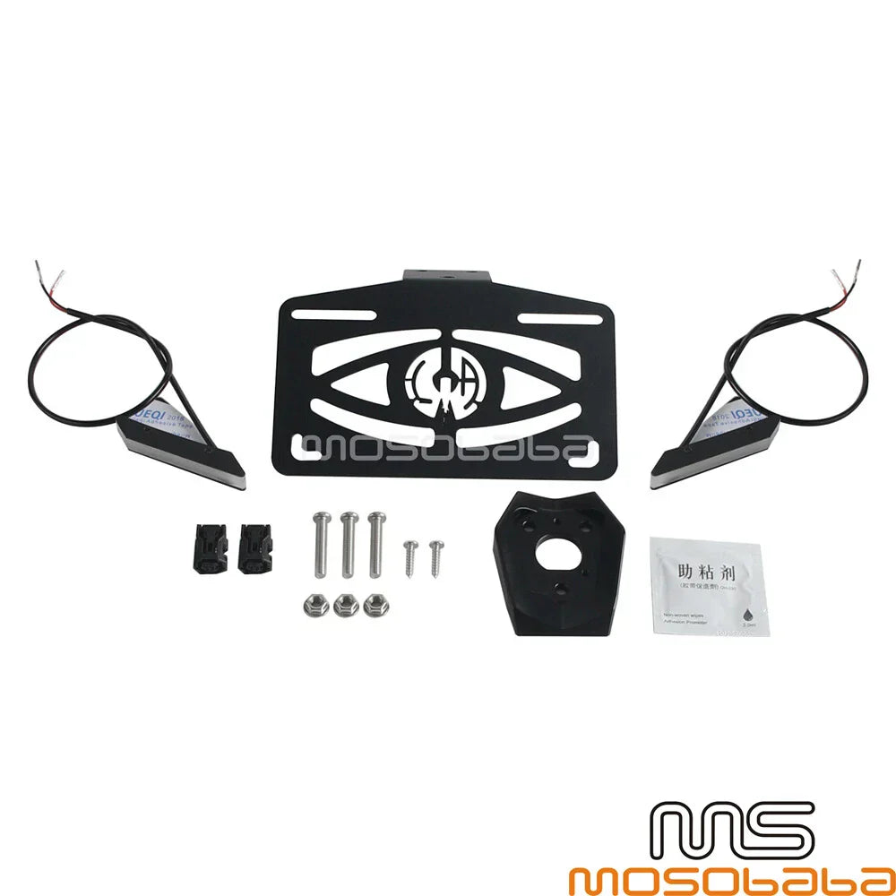 Rear Fender Eliminator Tail Tidy Bracket w/ LED Lights for Yamaha YZF R1 (2015-Up)