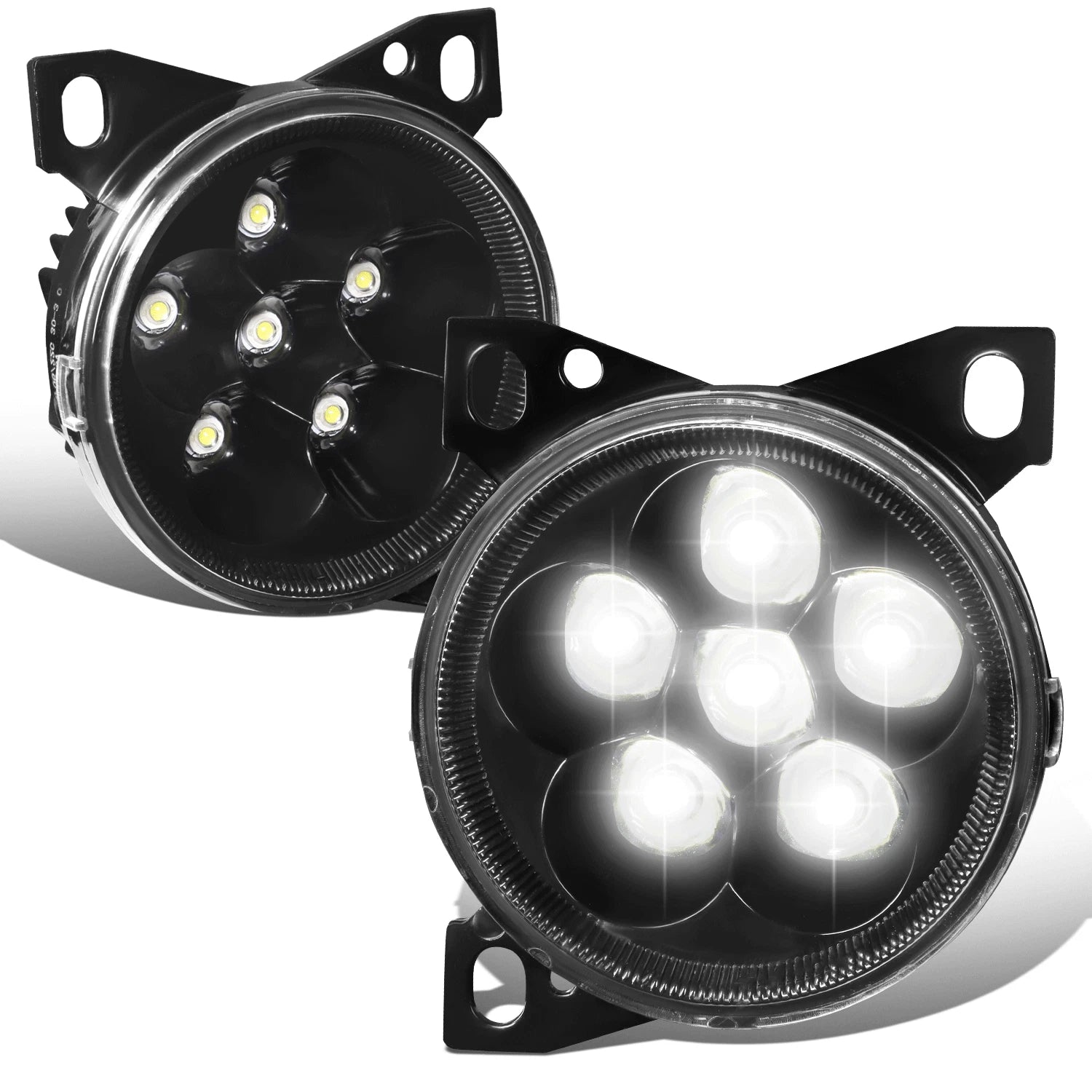 Set of 2 LED Fog Light Lamps for Peterbilt 579 587, Kenworth T660 (2011–2020)