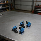 Set of 4 Brake Oil Pipe Tubing Clamps for Automotive Brake Systems
