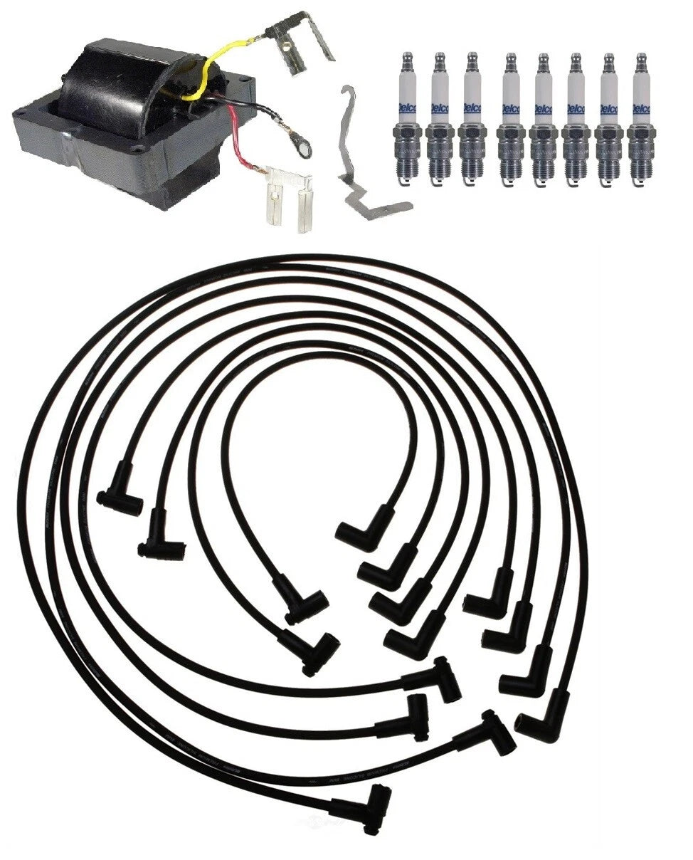 Ignition Wires & Spark Plugs Kit for Chevrolet Corvette 5.7L (1976)