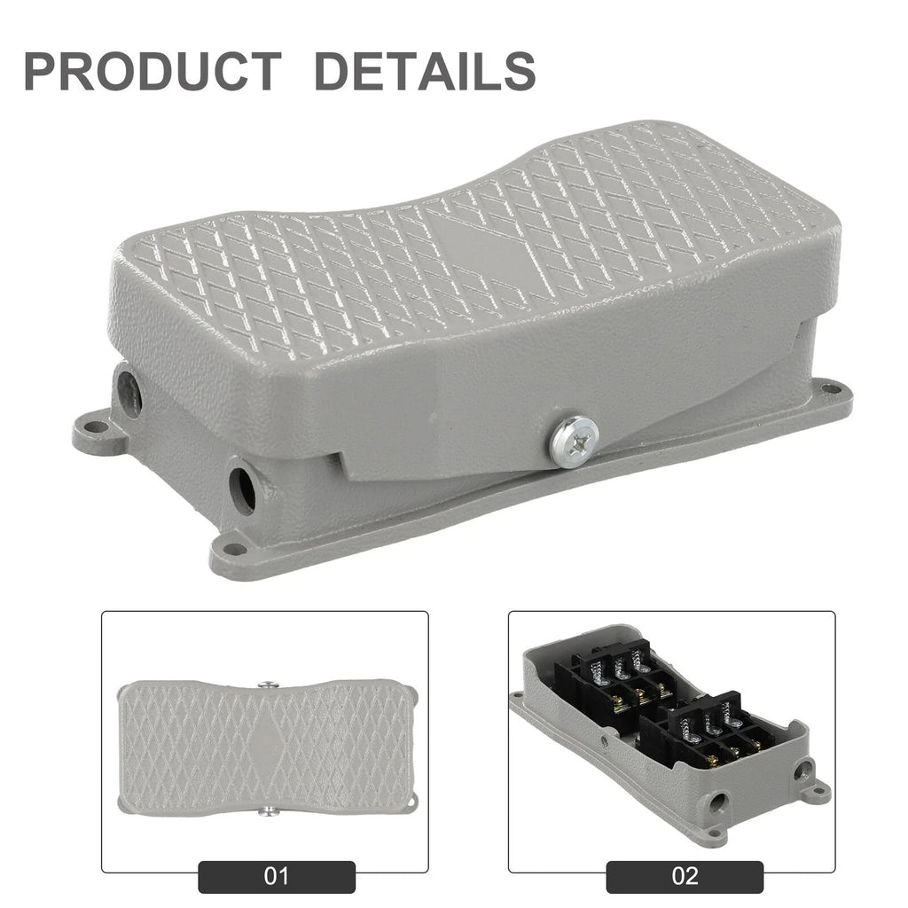 Foot Switch Pedal Controller for YDT1 380V (Aluminum Alloy)