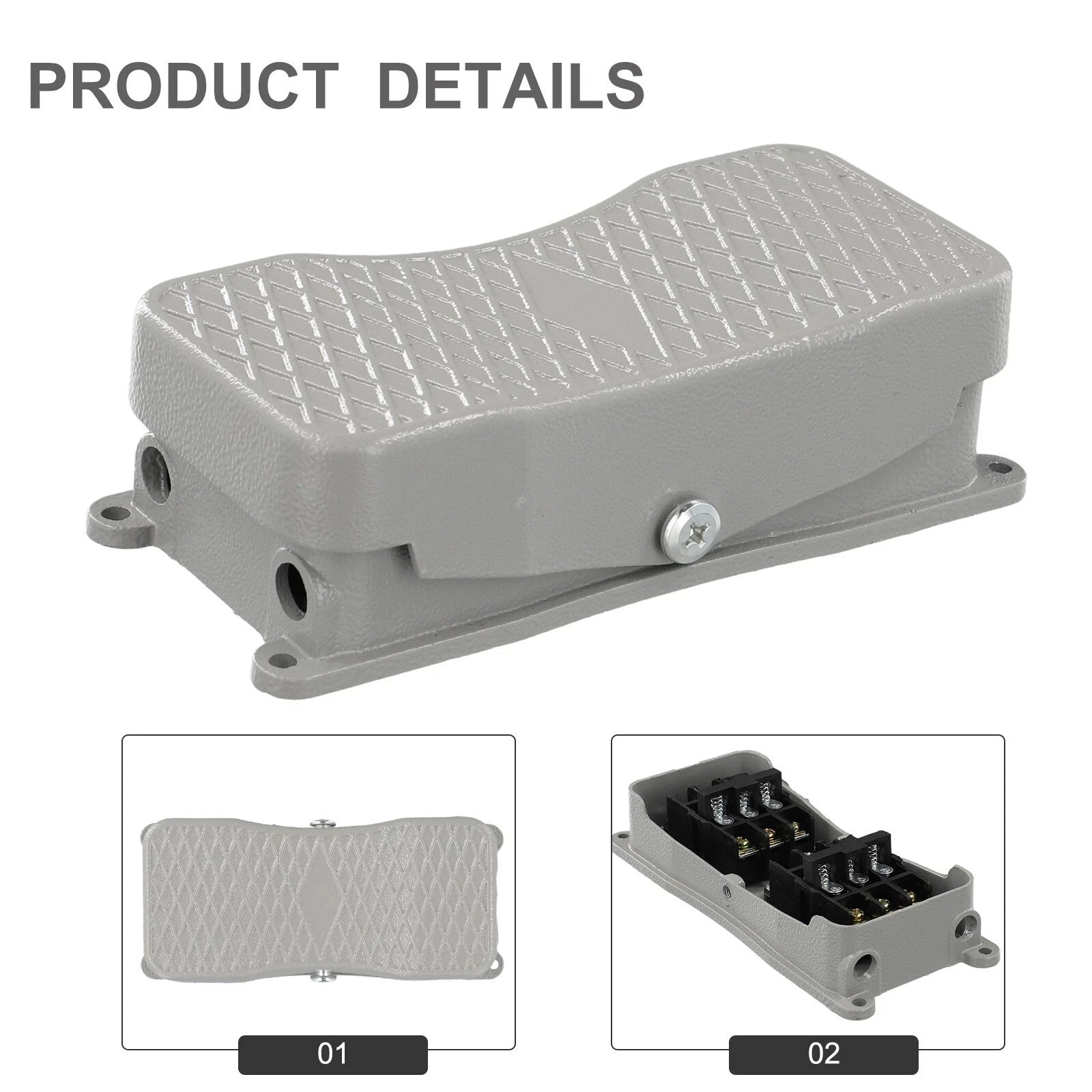 Foot Switch Pedal Controller for YDT1 380V (Aluminum Alloy)