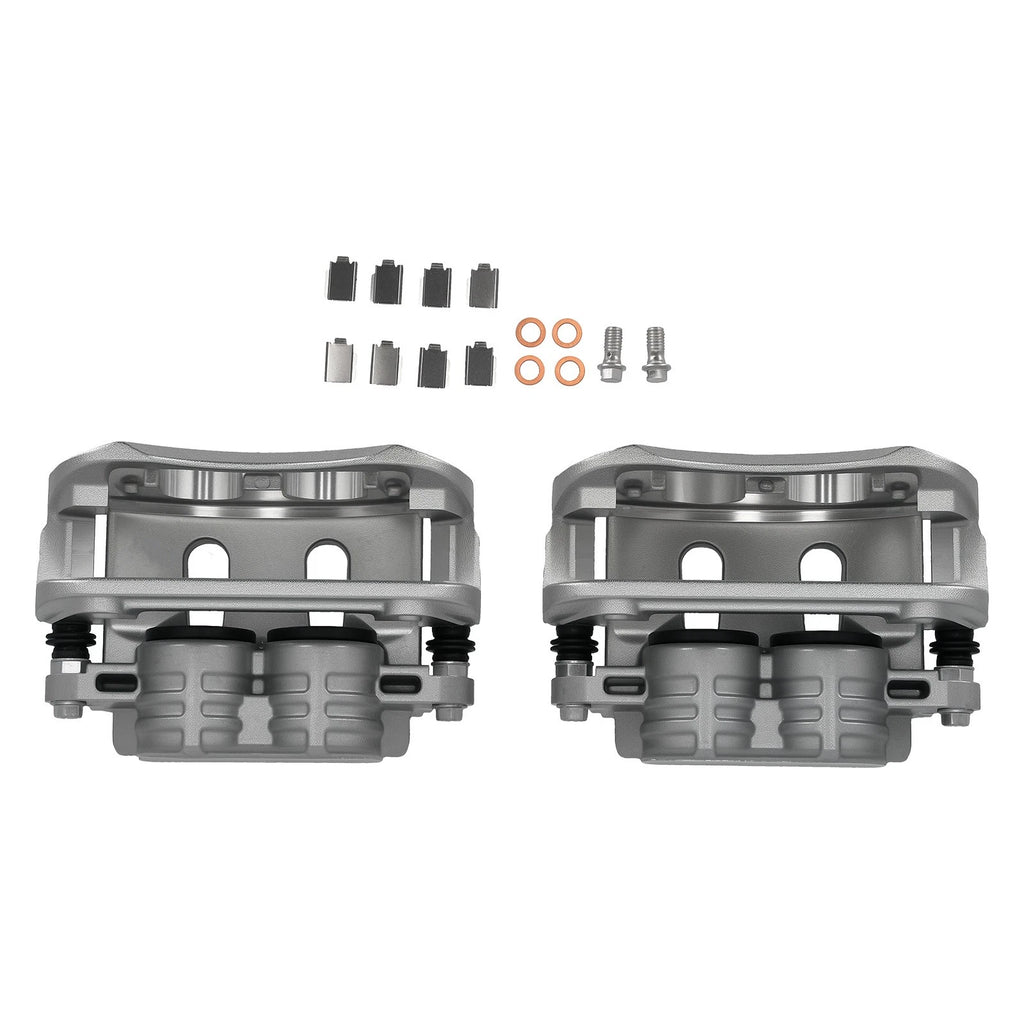 Front Brake Caliper Kit with Bracket for Ford Mustang (2005–2010) 18-B4929 18-B4928
