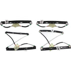 Set of 4 Window Regulators for BMW X3 (2004–2010)