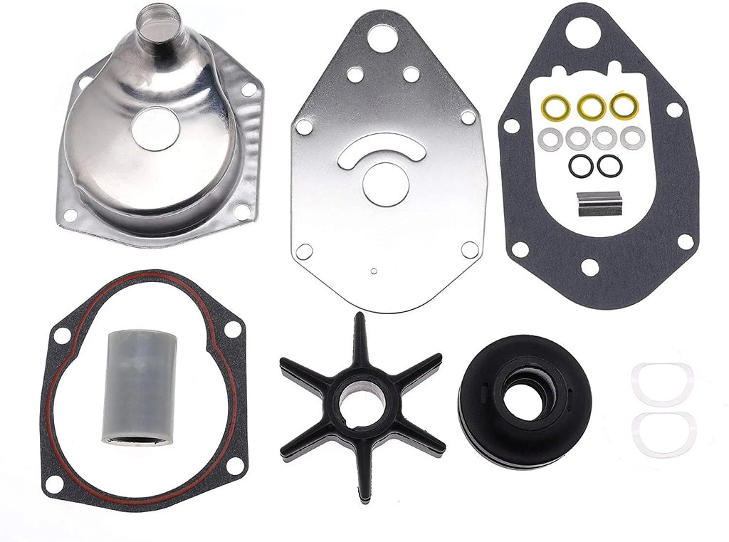 Water Pump Impeller Repair Kit for Mercury Outboards 45 50 55 60HP (46-812966A12)