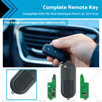 Complete Remote Key for MG MG3 Hatchback (2010–2019) ID46 433MHz
