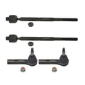 Moog Front Inner & Outer Steering Tie Rod End Kit for Dodge Chrysler RWD