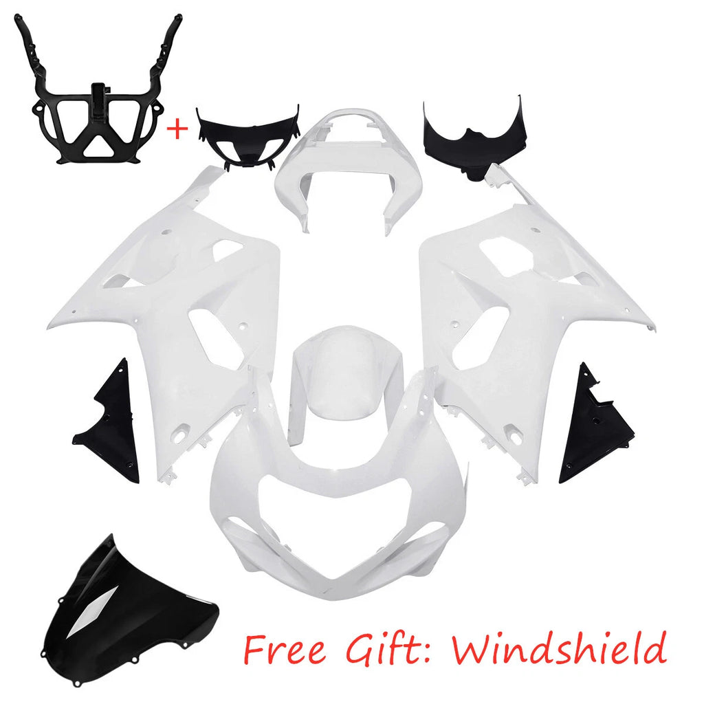 Fairing Bodywork Kit & Stay Bracket for GSXR600 GSXR750 (2001–2003)
