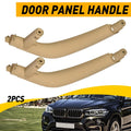 Set of 2 Inner Door Handle Trim Covers for BMW X5 X6 (2014â2019)