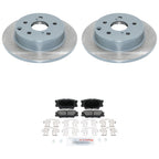 DuraGo Rear Rotors & Bosch Blue Ceramic Brake Pads Kit for HS250h RAV4 (2010–2012)