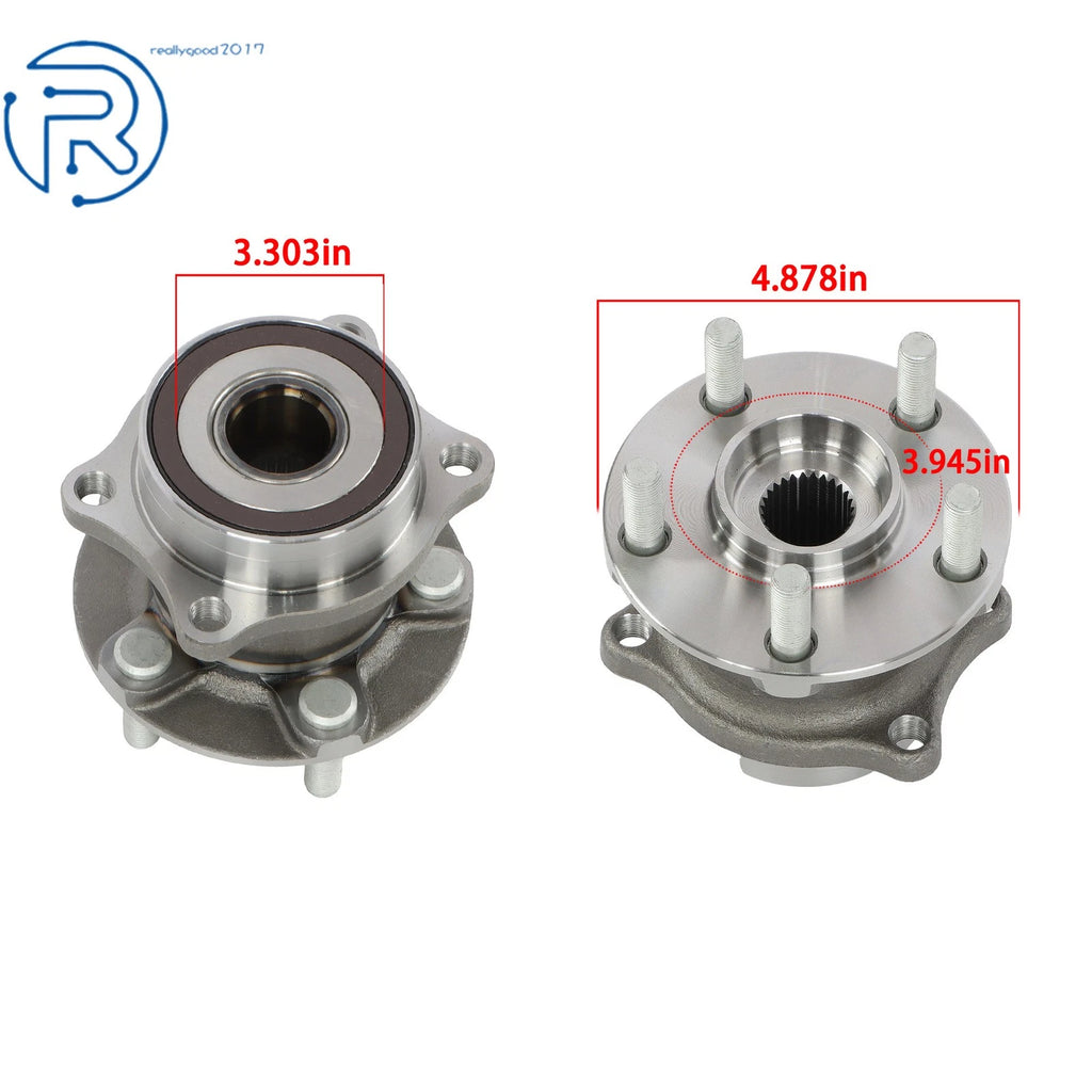 2X Rear Wheel Bearing Hubs for Subaru Outback Forester Legacy