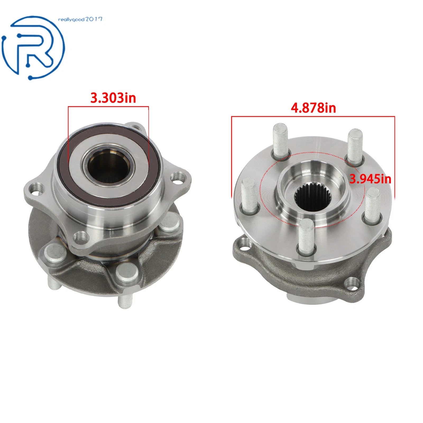 2X Rear Wheel Bearing Hubs for Subaru Outback Forester Legacy