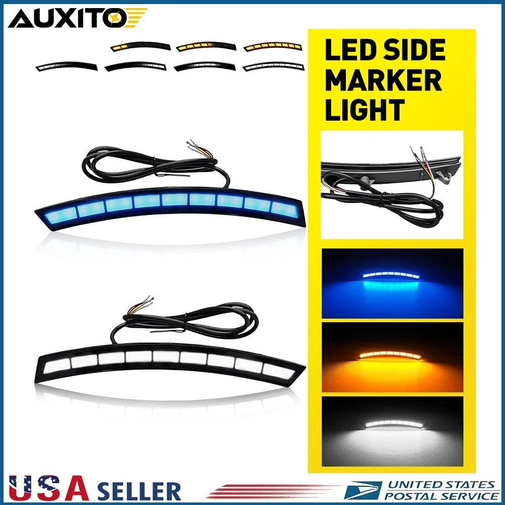 Side LED Lights for Honda CR-V (2023) - DRL Sequential Turn Signal