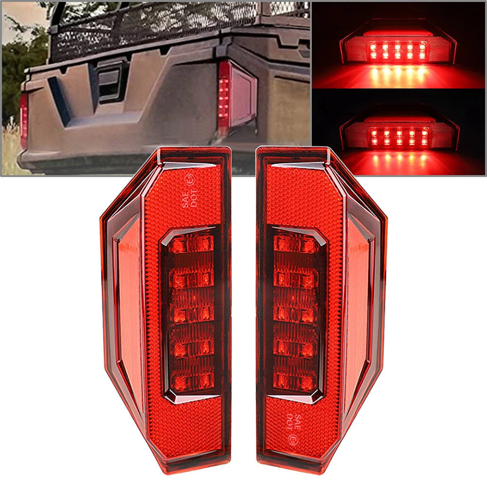 Set of 2 Rear Tail Light Lamps for Polaris Ranger 570 2015–2019, Ranger 900 XP 2018