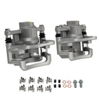 Set of 2 Rear Disc Brake Calipers w/Bracket for Toyota Sienna (2011–2020) 19B7081 19B7080