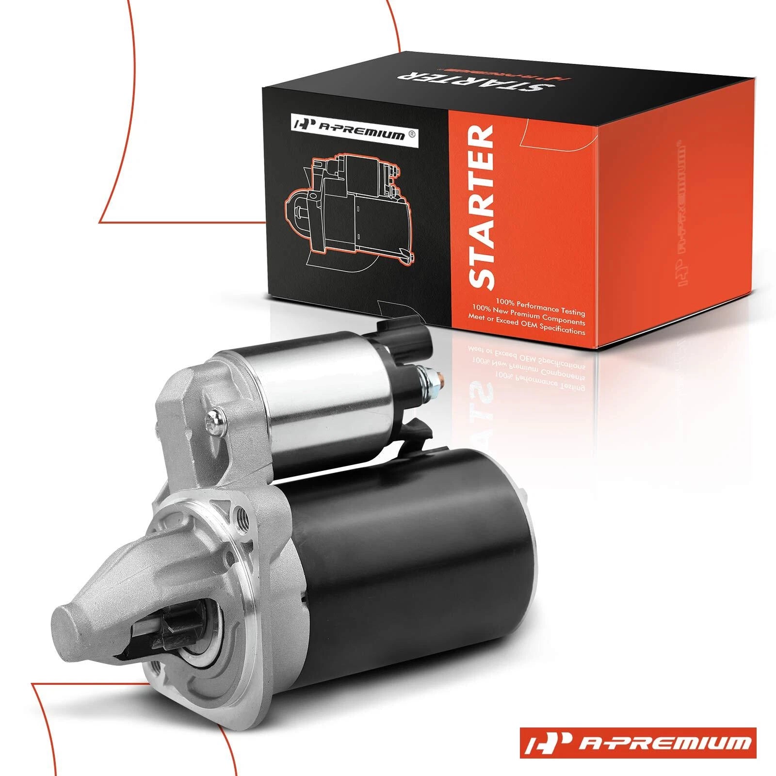 Starter for Hyundai Accent, Veloster, Kia Rio, Soul (2012–2013)