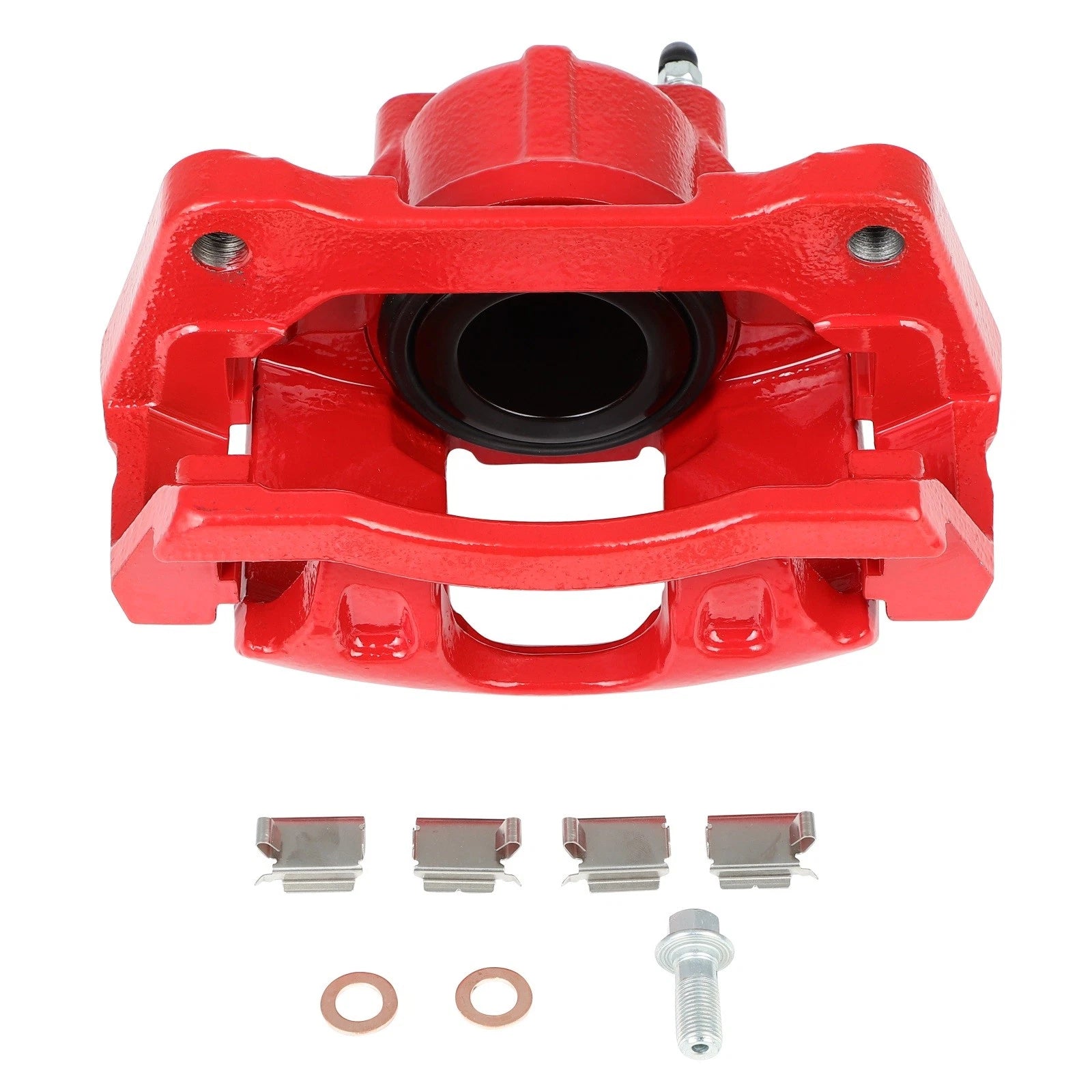 Front Brake Caliper Kit with Ceramic Pads and Drilled Rotors for Dodge Grand Caravan