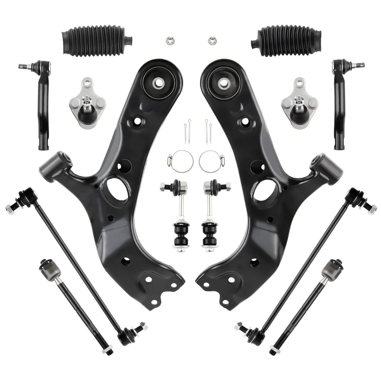 Front Struts w/ Coil Spring Control Arms for Toyota RAV4 (2006–2012)