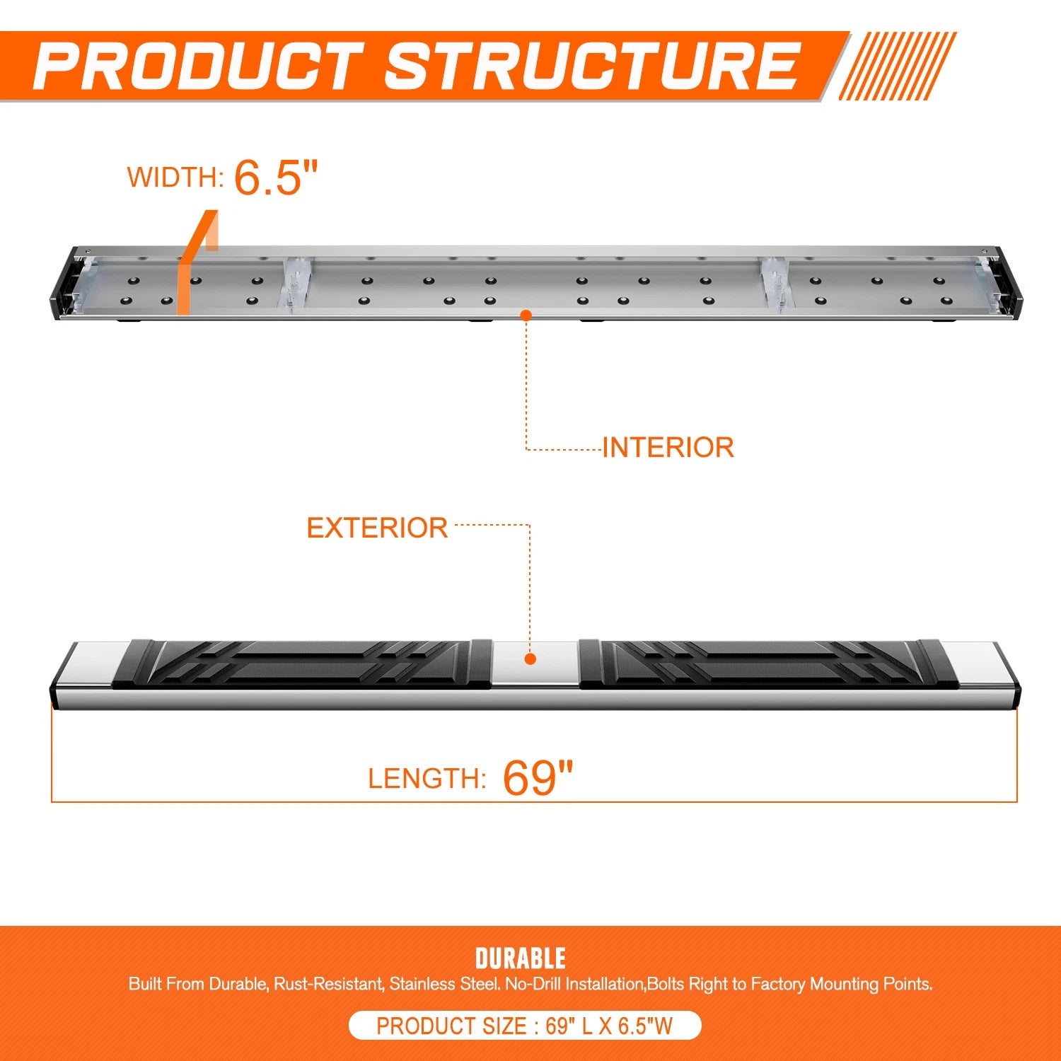 3.0" OD Mild Steel Exhaust U-Bend for Custom Applications (DIY)