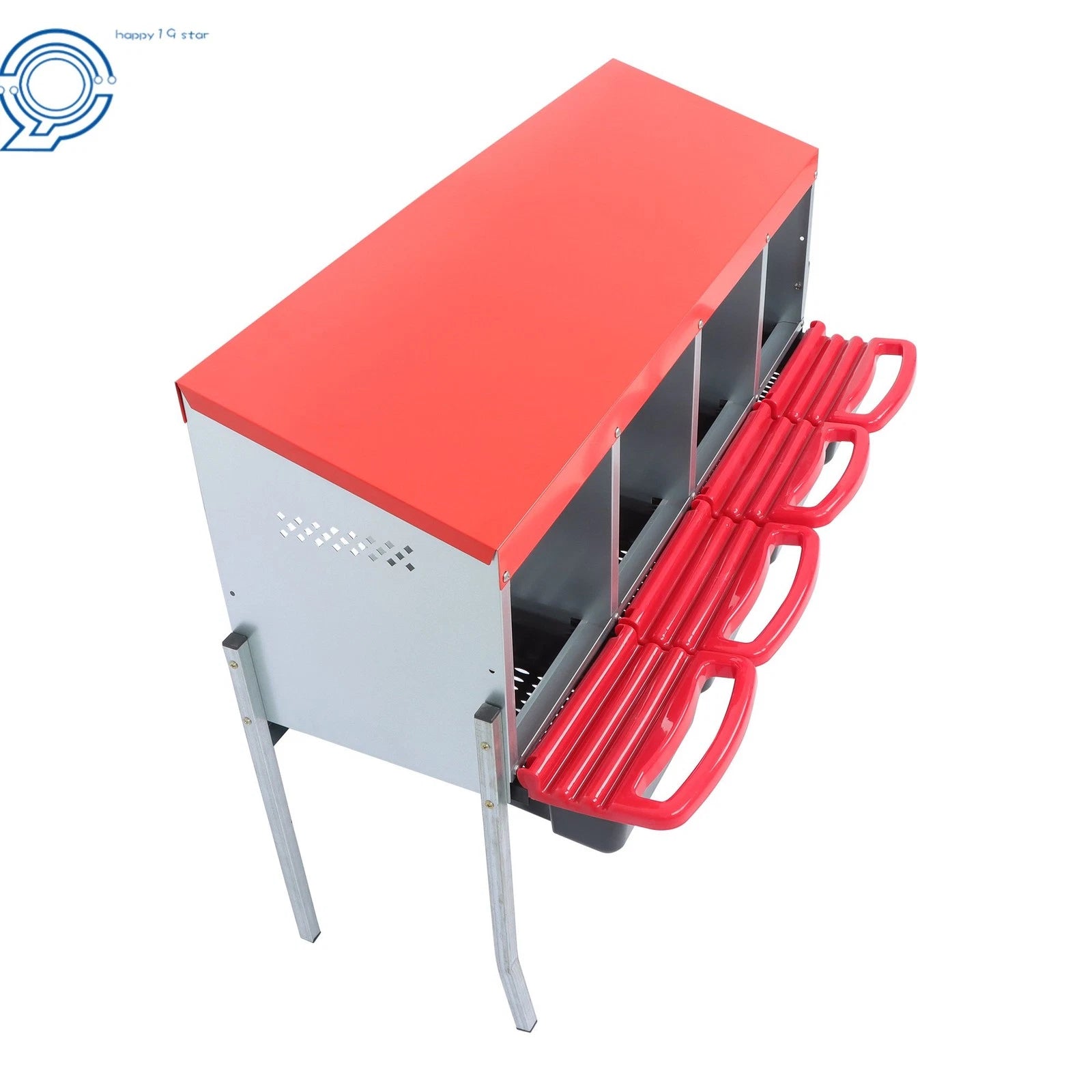 4 Compartment Roll Out Chicken Nesting Boxes for Coop