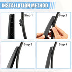 Rear Windshield Wiper Blade Arm Set for BMW X5 X5M (2006–2013)