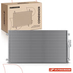 A/C Condenser with Bracket for Chrysler Town & Country Dodge Grand Caravan