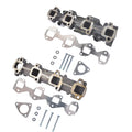 2Pcs Manifold Flange RH with Gasket for Chevrolet Silverado GMC Sierra 3500 HD (2011–2019)