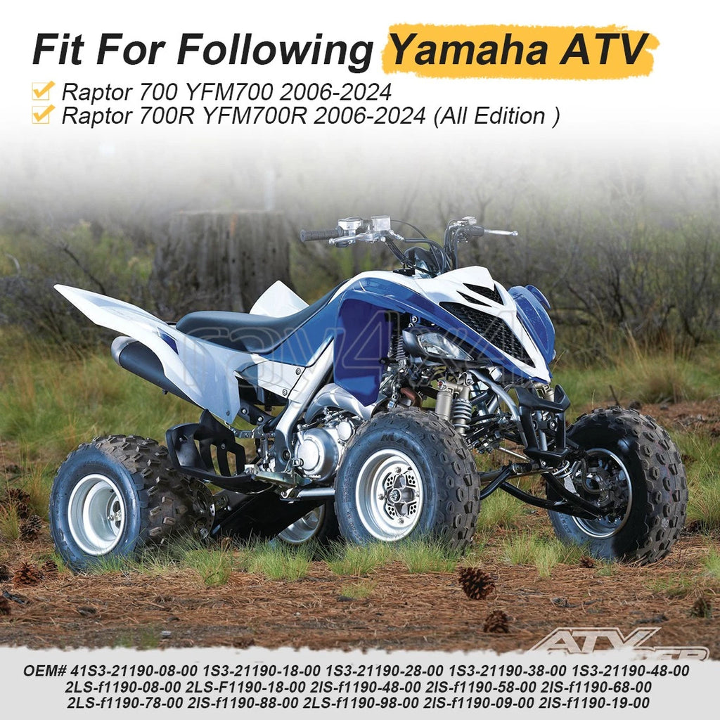 Aluminum Sub Frame for Yamaha Raptor 700R YFM700 (2006–2024) Silver