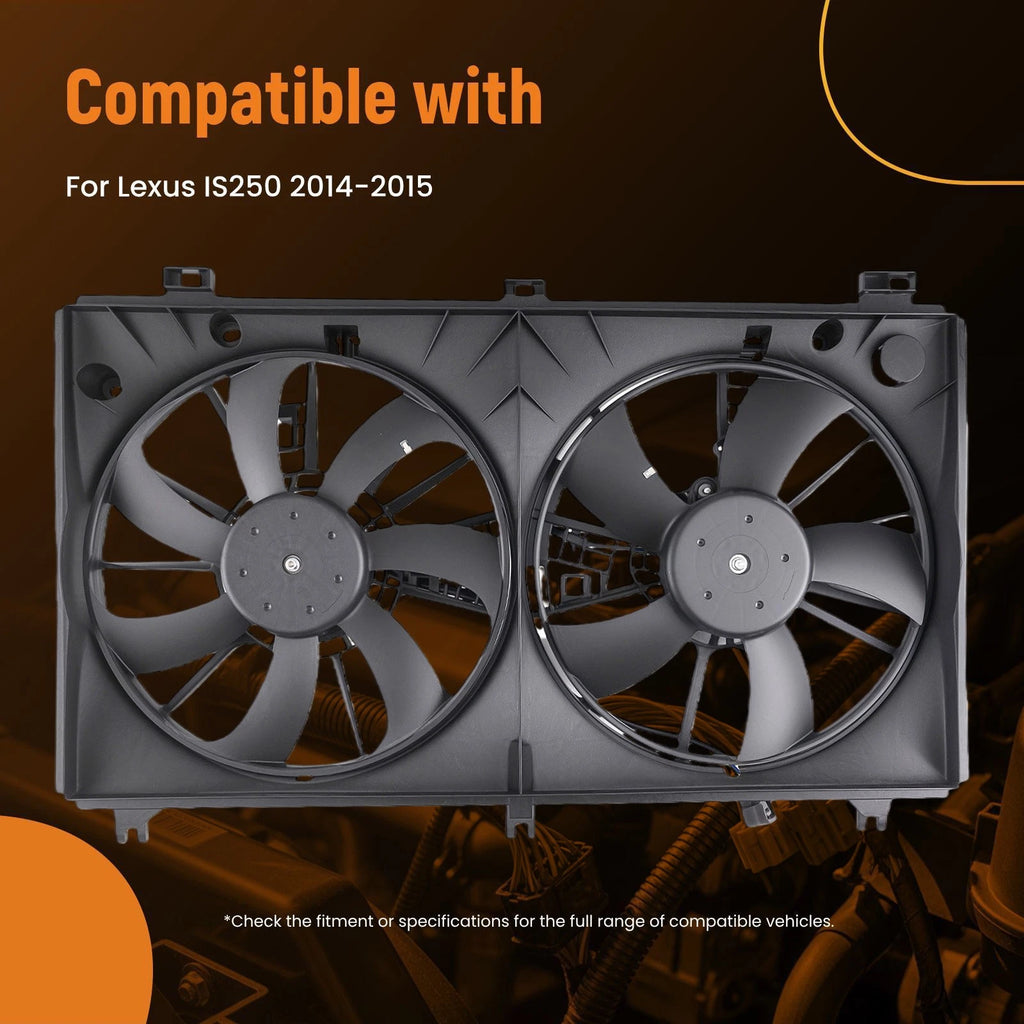Electric Radiator Cooling Fan for Lexus IS250 (2014–2015)