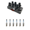 Set of 6 Hitachi Ignition Coils & Bosch Iridium Spark Plugs for Ford Ranger (2001–2011)