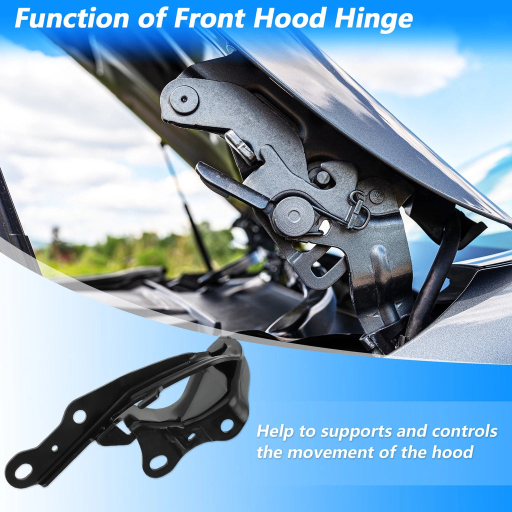 Set of 2 Hood Hinges for Toyota Tacoma (2005–2015) No. 5342004010/5341004010