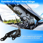 Set of 2 Hood Hinges for Toyota Tacoma (2005–2015) No. 5342004010/5341004010