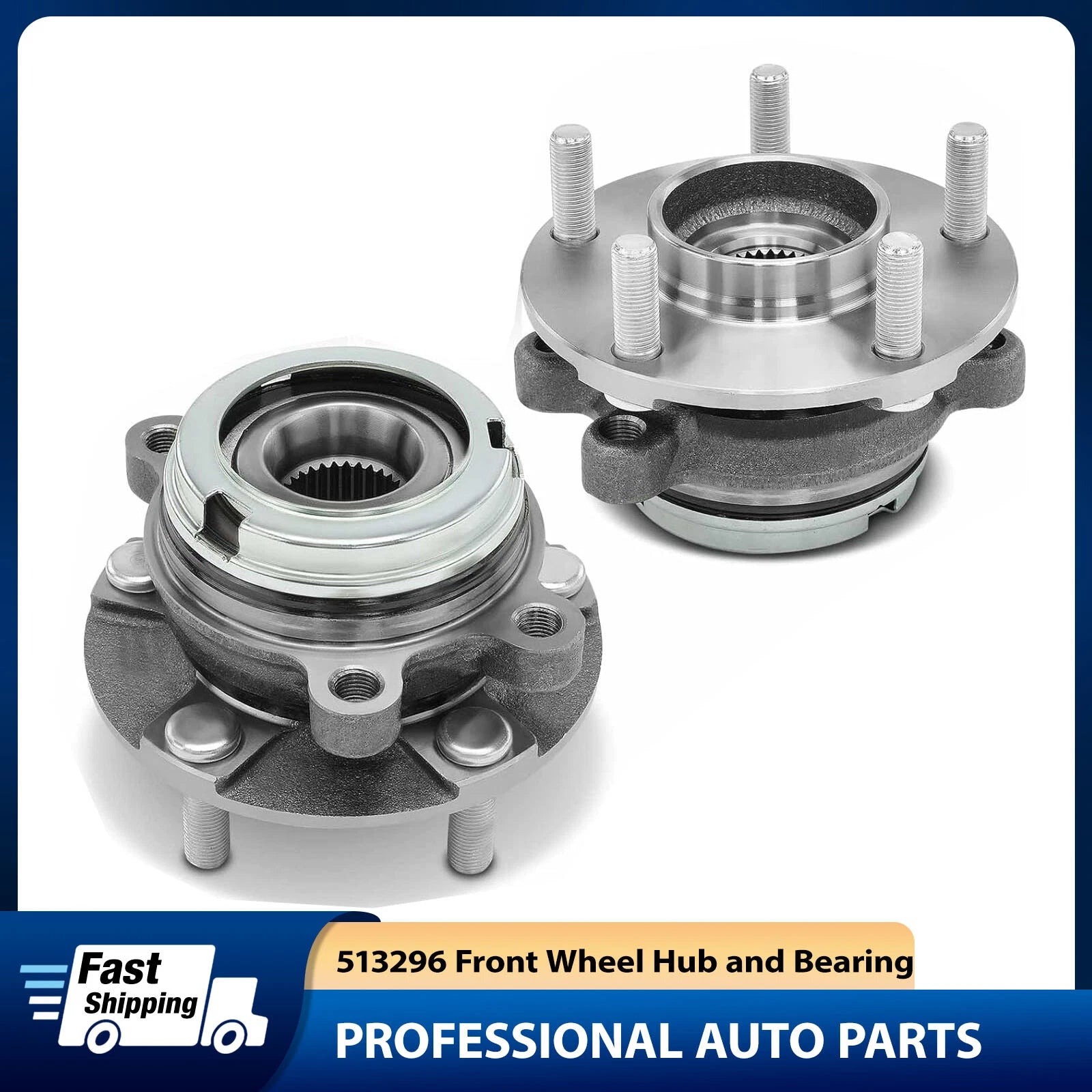 Front Wheel Hub and Bearing Assembly for Nissan Altima Maxima Murano (2003–2011)